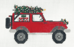 Wipstitch Needleworks - Holiday Jeep
